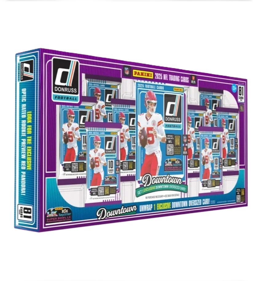 2025 Donruss Football Costco Bundle Box