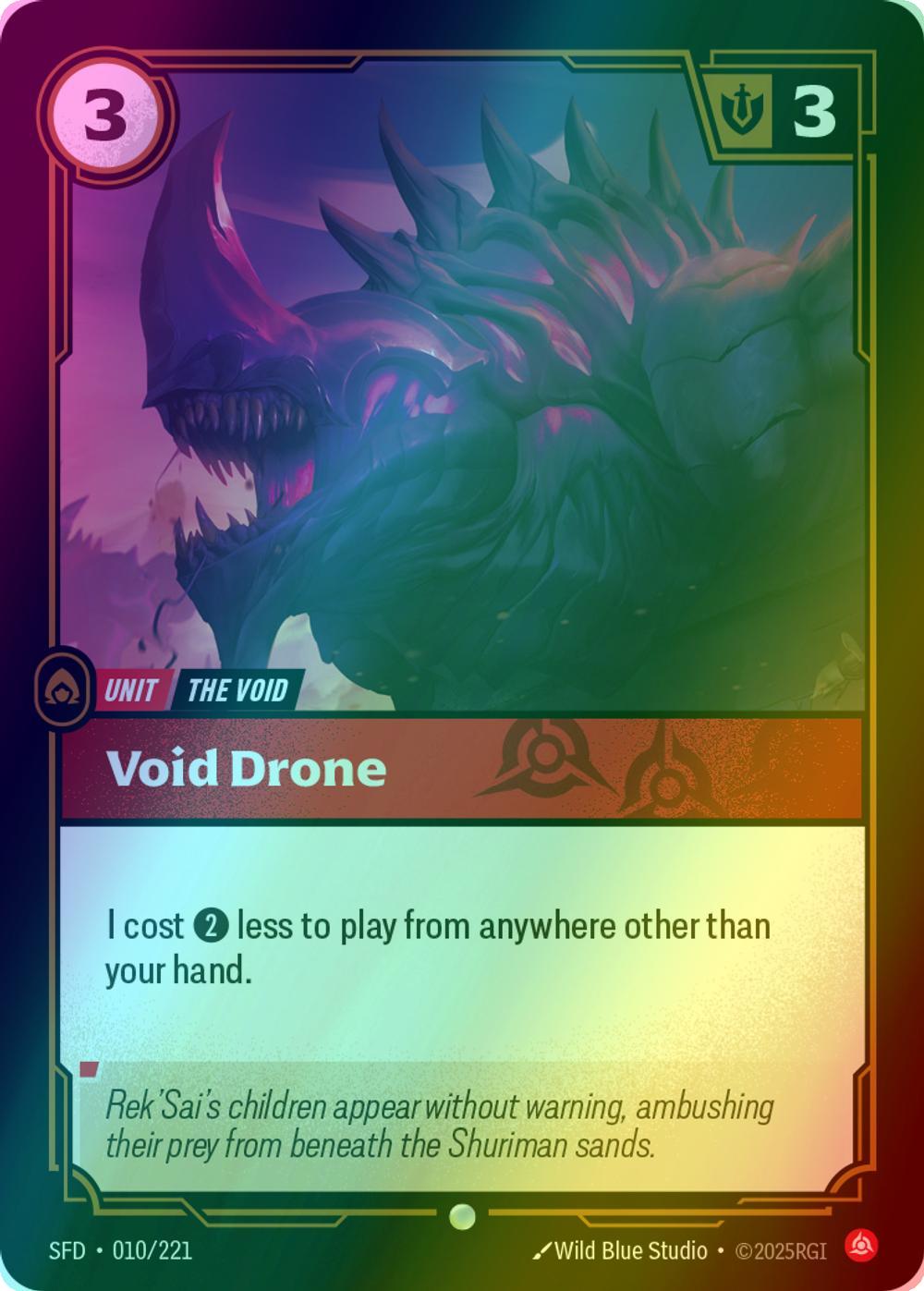 Void Drone - 010/221 [Spiritforged] [Foil]