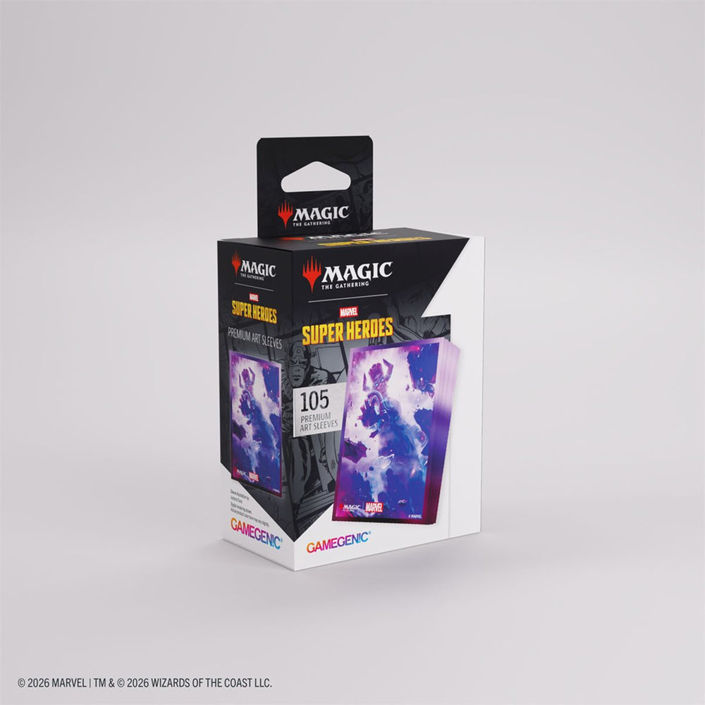 Gamegenic MTG Premium Art Sleeves - Standard Size - 105ct - Marvel Super Heroes - Galactus
