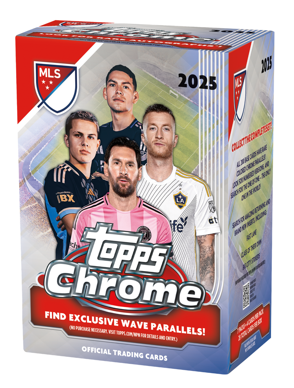 2025 Topps MLS Chrome Soccer Blaster Box