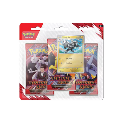 Pokemon Scarlet & Violet Destined Rivals 3-Pack Blister Pack