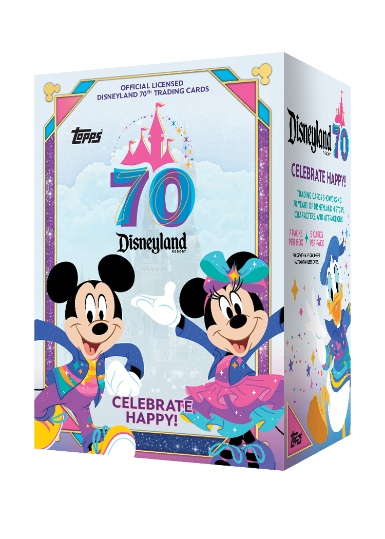 2025 Topps Disneyland 70th Anniversary Blaster Box