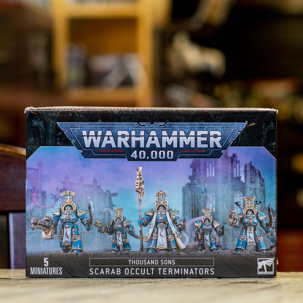 Warhammer 40K - Scarab Occult Terminators