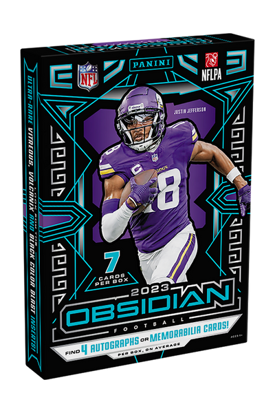 2023 Panini Obsidian Football Hobby 12 Box Case