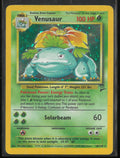 2000 Pokemon Base Set 2 Venusaur Holo Rare 18/130 LP