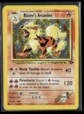2000 Pokemon Gym Challenge Unlimited Holofoil Blaine's Arcanine 1/132