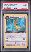 2000 Pokemon Rocket Dark Dragonite 1st Edition PSA 6 22/82