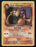 2000 Pokemon Team Rocket Rare Unlimited Dark Charizard 21/82