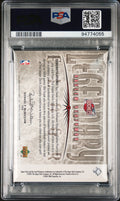 2000 Upper Deck Legends Legendary Floor Hakeem Olajuwon #HO-F PSA 8