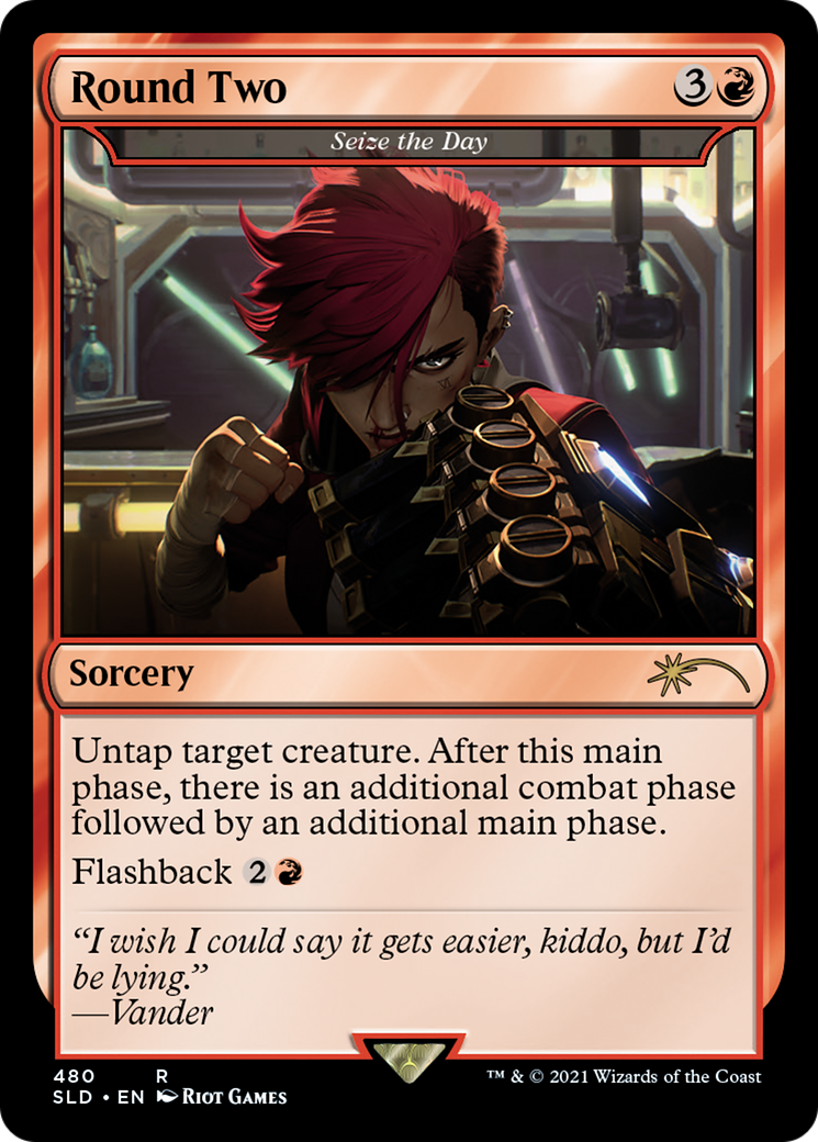 Seize the Day (SLD-480) - Secret Lair Drop / Round Two Foil