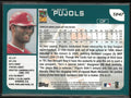 2001 Topps 50 Years Rookie Albert Pujols RC