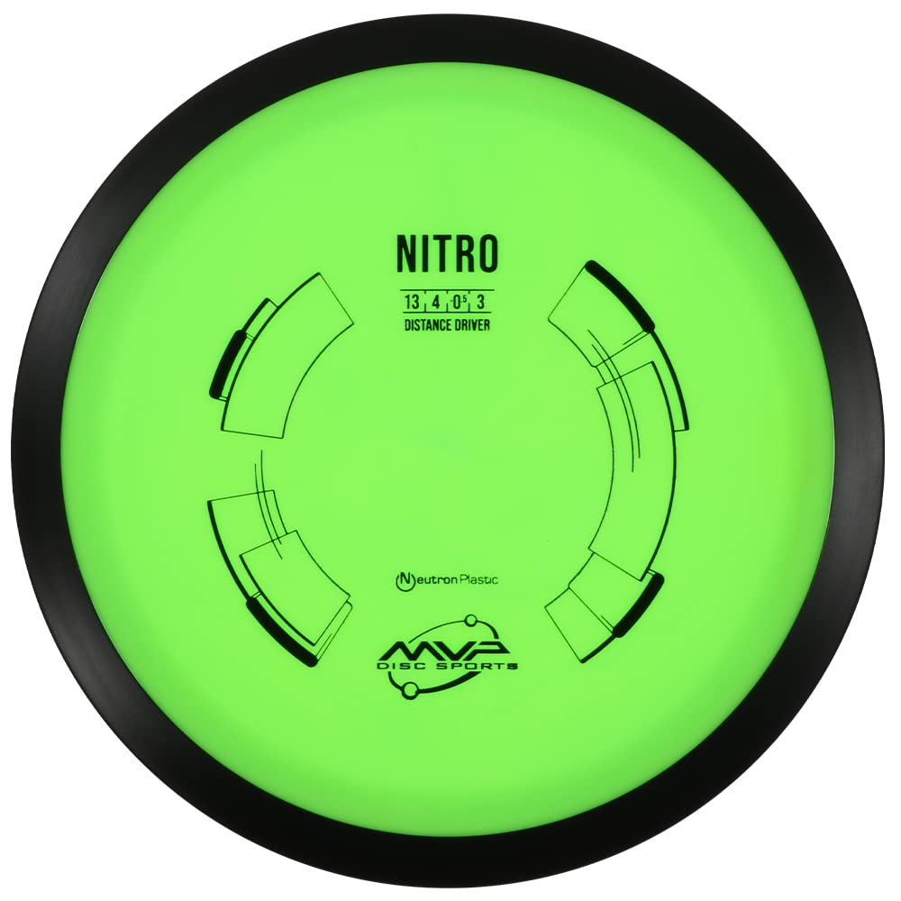 MVP Disc Sports Neutron Nitro Disc Golf Distance Driver (Colors May Vary)
