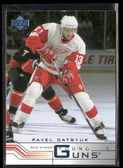 2002-03 Upper Deck Hockey Young Guns Rookie Pavel Datsyuk