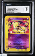 2002 Pokemon Expedition Abra Reverse Holo 93/165 CGC 9 #93/165