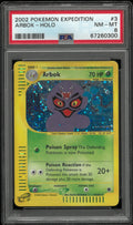 2002 Pokemon Expedition Arbok Holo PSA 8 #3