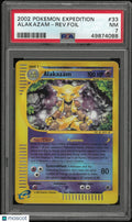 2002 Pokemon Expedition Reverse Holofoil Alakazam 33/165 PSA 7