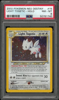2002 Pokemon Neo Destiny Light Togetic Holo PSA 8 #15