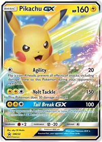 Pikachu GX - SM232 - (SM Promos)