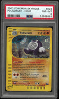 2003 Pokemon Skyridge Poliwrath Holo PSA 8 #H24