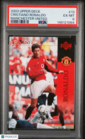 2003 Upper Deck Manchester United Red Jersey Cristiano Ronaldo #13 PSA 6