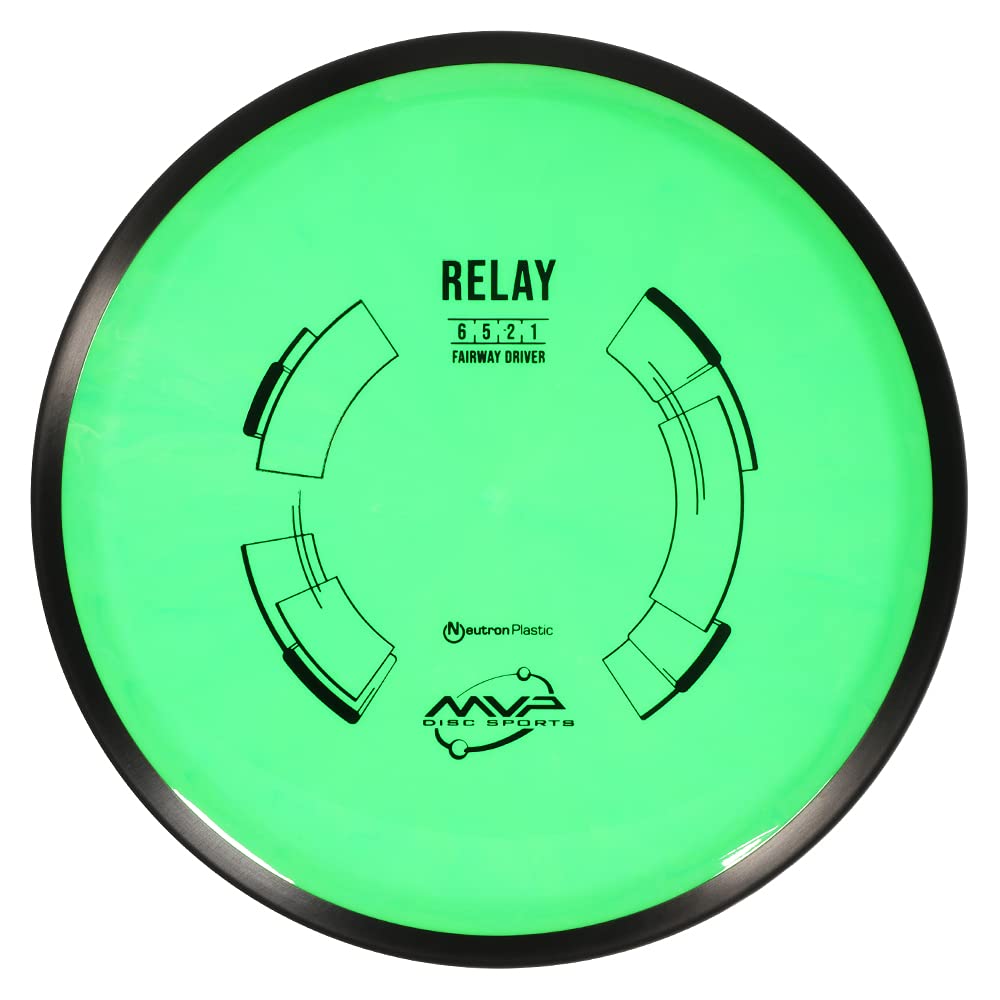 MVP Disc Sports Neutron Relay Disc Golf Fairway Driver (Colors May Vary)