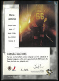 2004 In The Game Signature Series Autograph Mario Lemieux Auto