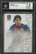 2004 Panini Mega Cracks Barca Campeon Spanish Lionel Messi RC Rookie #89 BGS 7.5