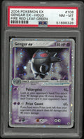 2004 Pokemon EX Fire Red Leaf Green Gengar EX Holo PSA 8 108/112