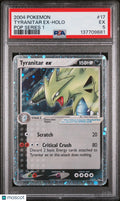 2004 Pokemon Pop Series 1 Tyranitar EX Holo Pop Series 1 PSA 5 17/17