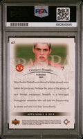 2004 Upper Deck SP Authentic Manchester United Cristiano Ronaldo PSA 8