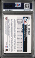 2004 Topps Chrome Football Tom Brady #125 Refractor PSA 8