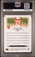 2004 Upper Deck SP Authentic Manchester United Cristiano Ronaldo #7 PSA 8