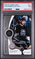 2005-06 UD SP Game-Used Alexander Ovechkin Authentic RC /999 PSA 7