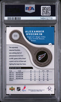 2005-06 UD SP Game-Used Alexander Ovechkin Authentic RC /999 PSA 7