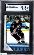 2005-06 Upper Deck Hockey Alexander Ovechkin Young Guns RC Rookie #443 SGC 9.5