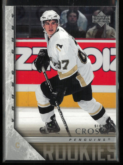 2005-06 Upper Deck Hockey Young Guns Rookie Sidney Crosby RC
