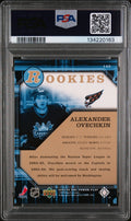 2005 Upper Deck Power Play Alexander Ovechkin RC Rookie #143 PSA 8