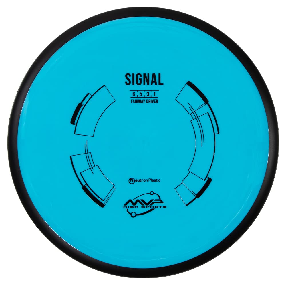 MVP Disc Sports Neutron Signal Disc Golf Fairway Driver (Colors May Vary)