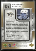 2006-07 Upper Deck The Cup Alexander Radulov Rookie Patch Auto RC /47