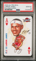 2006 All Pro Deal Playing Cards LeBron James PSA 10 CAVS