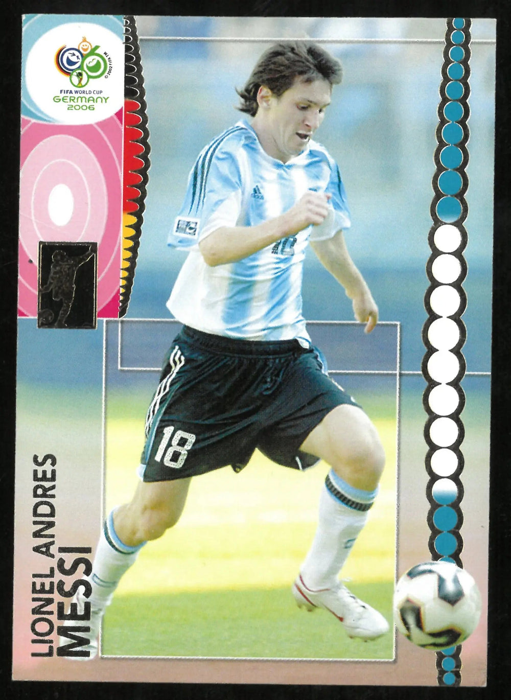 2006 Panini FIFA World Cup Lionel Andres Messi