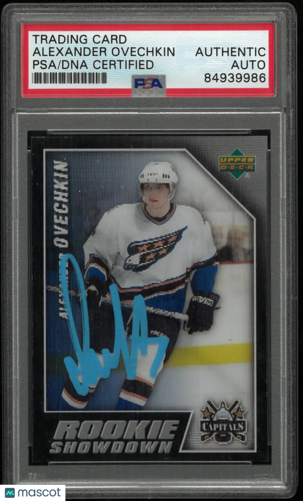 2006 Upper Deck Rookie Showdown Alex Ovechkin Autograph Auto RC PSA Authentic