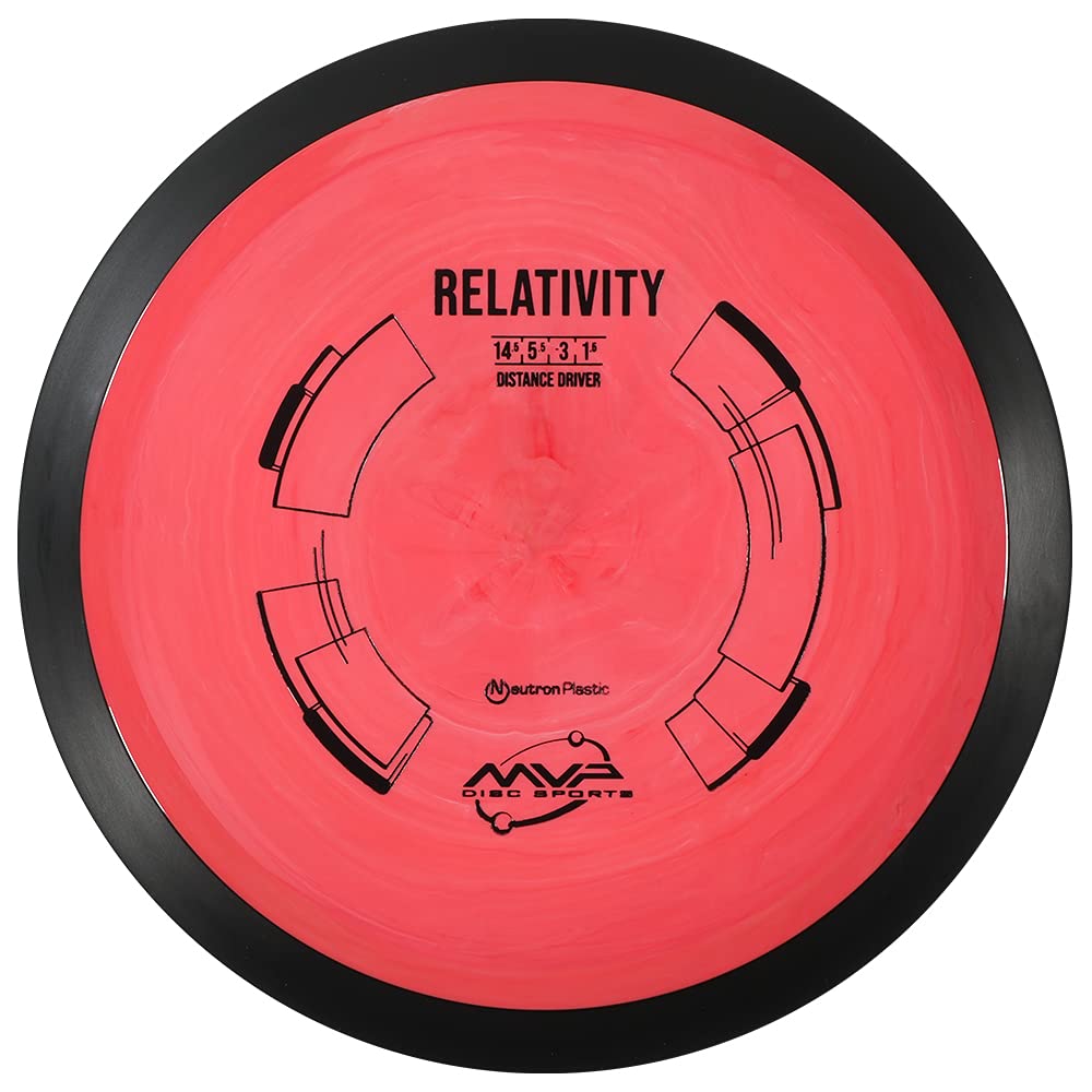 MVP Disc Sports Neutron Relativity Disc Golf Distance Driver (Colors May Vary)