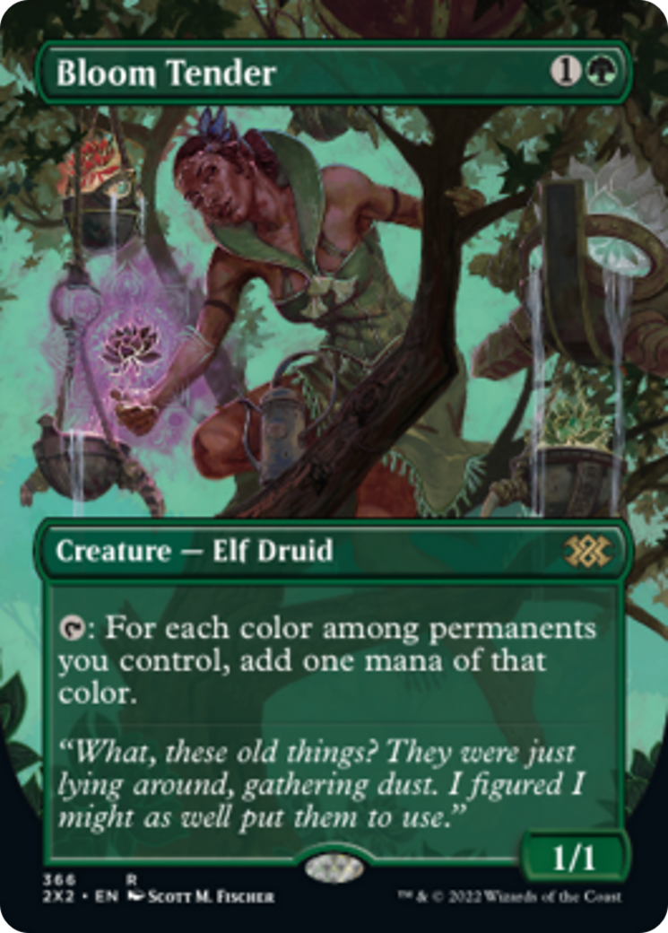 Bloom Tender (2X2-366) - Double Masters 2022 (Borderless) Foil