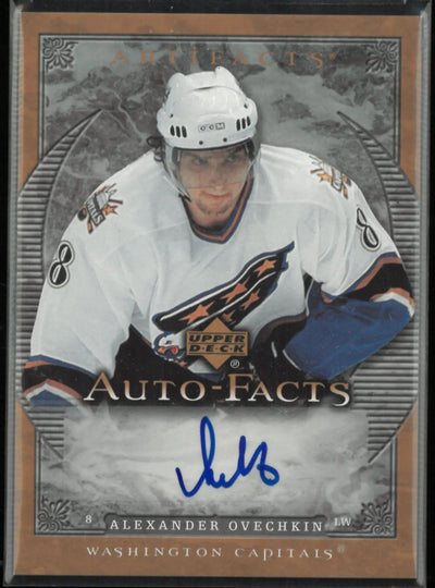2007-08 Upper Deck Artifacts Autofacts Alexander Ovechkin Auto