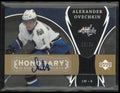 2007-08 Upper Deck Trilogy Honorary Scripted Swatches Alexander Ovechkin Patch Auto /50