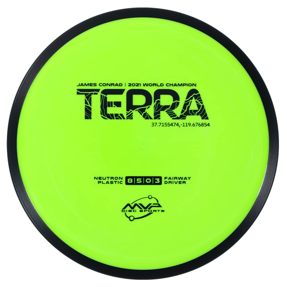 MVP Disc Sports Neutron Terra Disc Golf Fairway Driver (Colors May Vary)