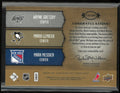 2008-09 UD Artifacts Tundra Trios Gretzky Lemieux Messier Jersey Patch /75