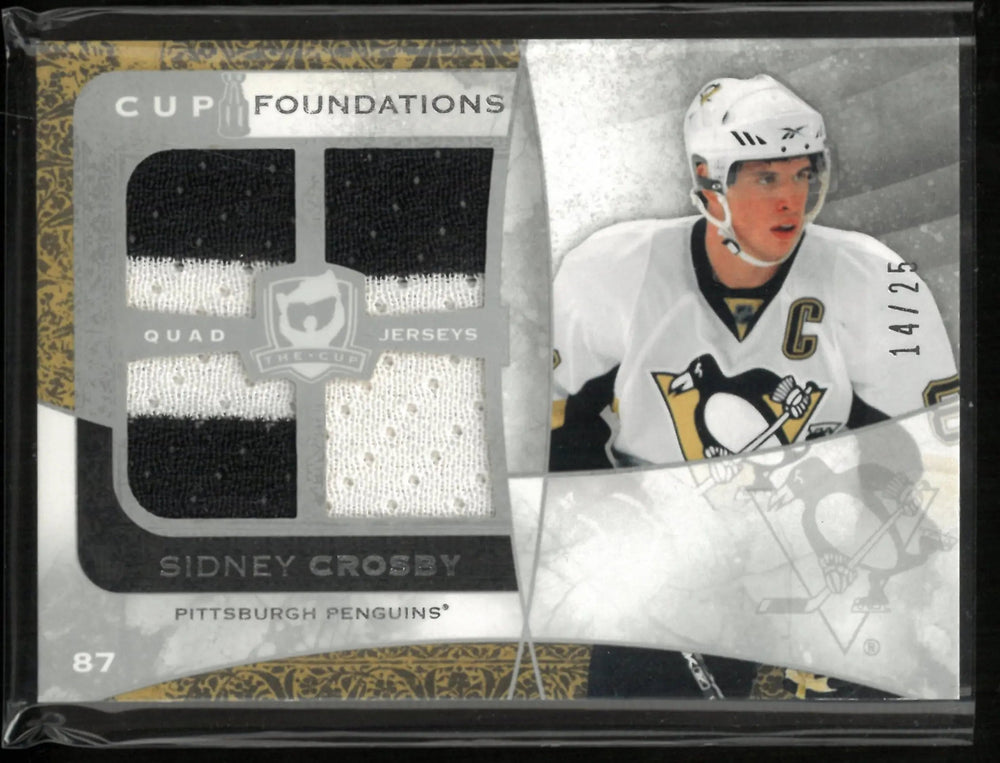 2008-09 Upper Deck The Cup FoundationseSidney Crosby Patch /25