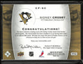 2008-09 Upper Deck The Cup FoundationseSidney Crosby Patch /25